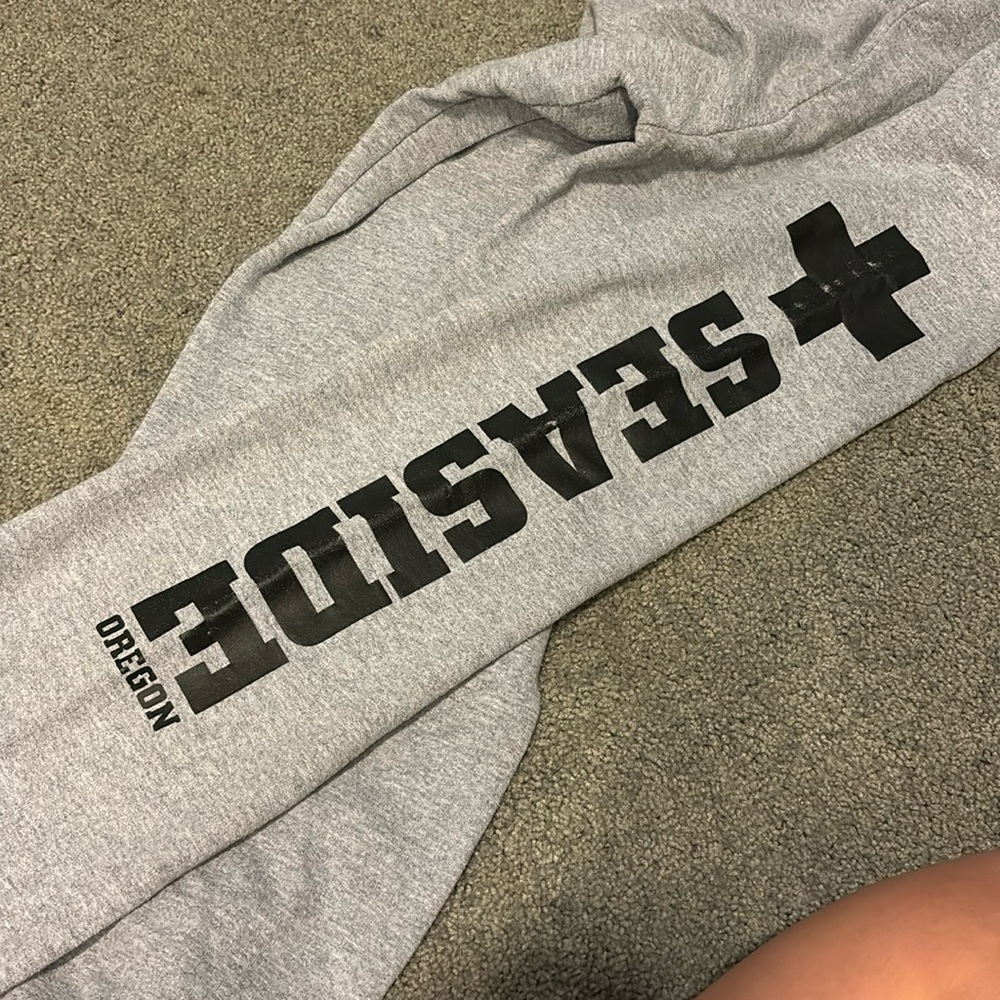 Grey seaside sweatpants